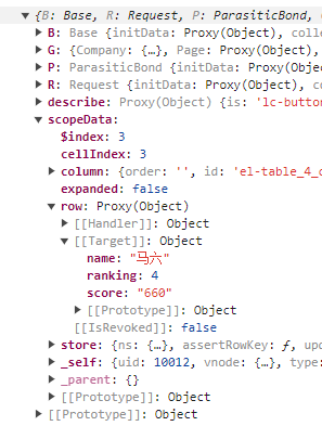 表格列插槽作用域